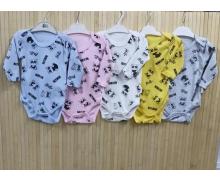 Боди детские Miki Maki, модель 1622-1 pink демисезон