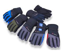 перчатки подросток КОРОЛЕВА, модель L04 mix зима