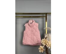 Жилетка детская Delfinka, модель 1177 beige демисезон