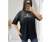 Футболка женская Novetly Store, модель 25108 black лето