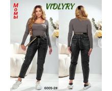 Джинсы женские Vidlyry, модель 6005-2 black демисезон