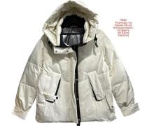 Куртка женская Katty, модель 763 milk зима