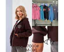 Кофта Спорт женская JJF, модель 27000 pink зима