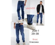 Джинсы мужские Vingvgs, модель 209-6 blue демисезон