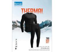 Термобелье мужские Disneyopt, модель 760-4 black зима