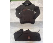 Костюм Спорт мужской Dogan, модель DG598 black демисезон