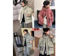 Куртка детская Farbique, модель 593 milk зима