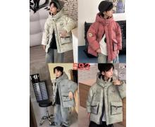 Куртка детская Farbique, модель 593 milk зима