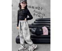 Штаны Спорт детские Farbique, модель 8828 pink зима