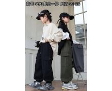 Штаны Спорт детские Farbique, модель A01 khaki зима