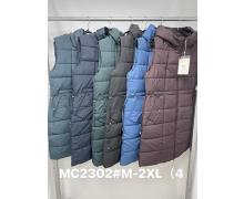 Жилетка женская Kilodoor, модель MC2302 brown демисезон