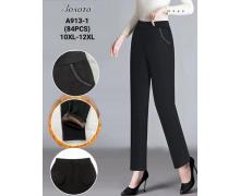 Штаны женские Hoan, модель A913-3 black зима