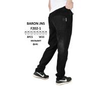 Штаны мужские God Baron, модель F202-2 black зима