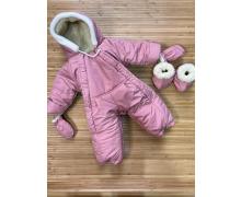 Комбинезон детский Major, модель M438 pink зима