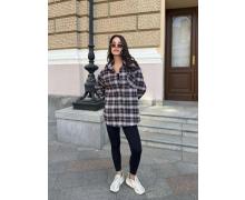 Рубашка женская Arina, модель 2482 green демисезон