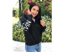 Ветровка женская Modnulya, модель N620 black демисезон