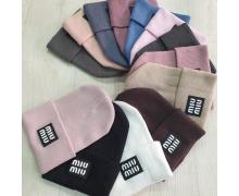 Шапка женская DGMD, модель D855 mix демисезон