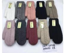 Варежки женские Anjela, модель 1128 mix зима