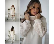 Платье женский Alisa Brand, модель 7560 black зима