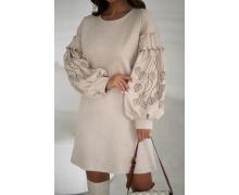 Платье женский Alisa Brand, модель 7562 black демисезон