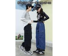 Джинсы детские Farbique, модель E16 black зима