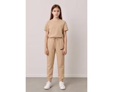 Штаны Спорт детские Fili kids, модель FK1470 beige демисезон