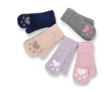 Варежки женские YLZL, модель C6 mix зима