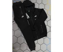 Костюм Спорт мужской Alex Clothes, модель 6183 black зима