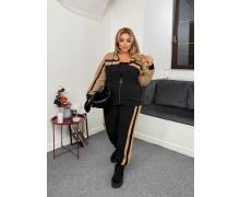 Костюм Спорт женский Seven Zikina, модель 1347 green зима