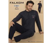 Пижама мужская Romeo life, модель 7011 d.grey демисезон