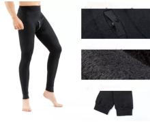 Подштанники мужские Hoan, модель 8026 black зима