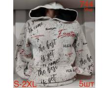 Худи мужские Надийка, модель ND185-744 beige зима