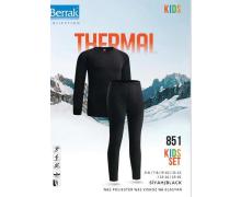 Термобелье детские Disneyopt kids, модель 851-1 black зима