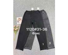 Джинсы женские Yafeier, модель 1120-1 black зима