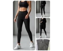 Лосины женские Hoan, модель HN827 black зима