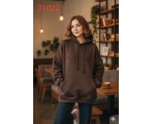 Худи женская Met&March, модель 21023 pink зима