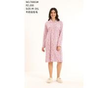 ночнушка женская Romeo life, модель 70003 pink зима