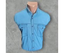 рубашка мужская Mary Poppins, модель 6772 l.blue зима