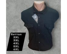 рубашка мужская Mary Poppins, модель 6778 black зима