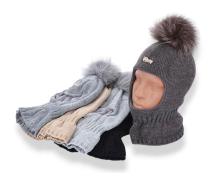 Капор детский Red Hat clothes, модель 4068M mix зима