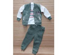 Костюм Спорт детский Major, модель 4854 green зима