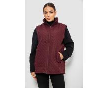 Жилетка женская Obuv OK2, модель 6632 (11992) bordo демисезон