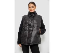 Жилетка женская Obuv OK2, модель M811 (11967) black демисезон