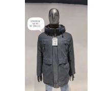 Пуховик мужская Newe Esto, модель W387 l.grey зима