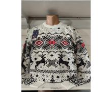 Свитер мужской Panda, модель 1442 white зима