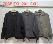 Кофта Спорт женская Immei, модель 7065 olive зима