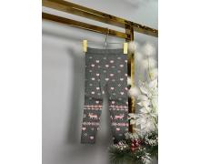 Лосины детские Delfinka, модель 2316 grey зима