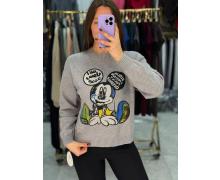 Свитер женский Arina, модель 925-3 grey зима