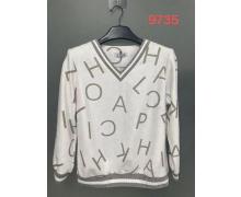 Свитер женский LIDA, модель 9735 white демисезон