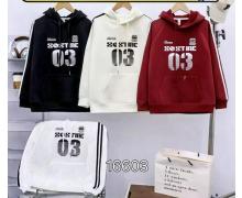 Худи детские Фунтик, модель 16603 grey зима